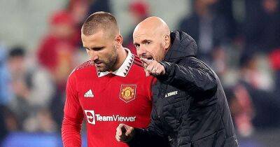 Luke Shaw reveals 'chats' with Erik ten Hag after losing Manchester United starting spot - www.manchestereveningnews.co.uk - Italy - Manchester - Germany - city Tiraspol