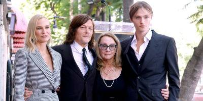 Norman Reedus Brings Diane Kruger, Son Mingus & Mom Marianne To Hollywood Walk of Fame Ceremony - www.justjared.com - Spain - Los Angeles - county Collin