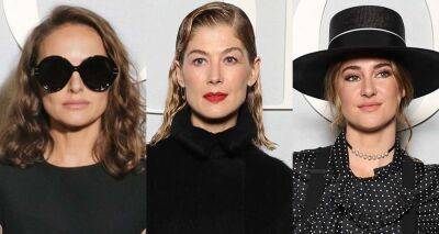 Natalie Portman, Rosamund Pike, & Shailene Woodley Step Out in Style for Dior Fashion Show - www.justjared.com - France
