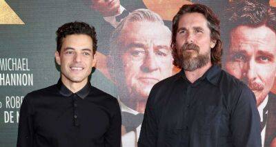 Rami Malek & Christian Bale Attend Special Screening of 'Amsterdam' in L.A. - www.justjared.com - Hollywood - city Amsterdam - city Century