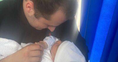EastEnders' Max Bowden lovingly cradles newborn son as he praises 'strong' ex-girlfriend - www.ok.co.uk