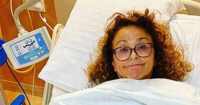 Loose Women's Nadia Sawalha shares pictures from hospital as she issues plea to fans - www.ok.co.uk
