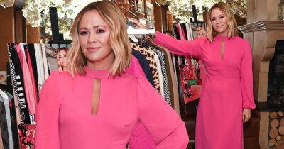 Kimberley Walsh looks radiant at her Dorothy Perkins launch in London - www.msn.com - county Perkins