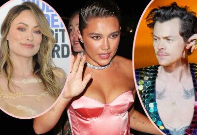 Florence Pugh AND Harry Styles Ditching Don't Worry Darling Premiere Dinner?! Will Olivia Wilde Be Left Alone?! - perezhilton.com - Britain - USA