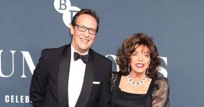 Joan Collins oozes glamour at the Luminous Ball with beau Percy Gibson - www.msn.com - Britain - London