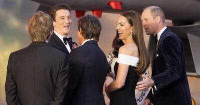 Miles Teller 'blacked out' when he met Prince William at Top Gun: Maverick premiere - www.msn.com