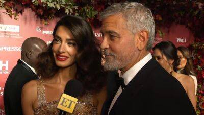 George and Amal Clooney Talk Romantic 8th Wedding Anniversary at Clooney Foundation's Albie Awards (Exclusive) - www.etonline.com - New York - New York - Italy