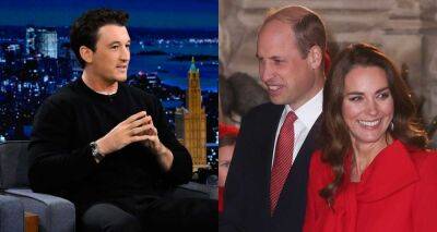 Miles Teller Explains How He Broke Royal Protocol When Meeting Prince William & Kate Middleton - Watch Now! - www.justjared.com - county Maverick