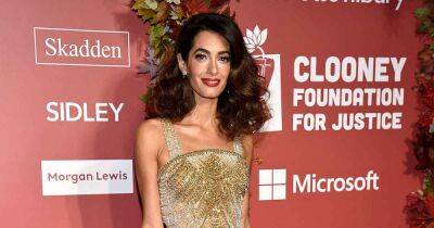 Amal Clooney Channels Old Hollywood Glamour in a Flapper Dress at Her Foundation’s Albie Awards - www.usmagazine.com - South Africa