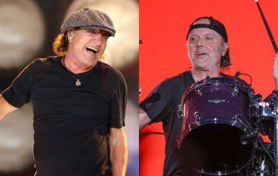 Metallica’s Lars Ulrich and AC/DC’s Brian Johnson join forces at Taylor Hawkins tribute concert - www.nme.com