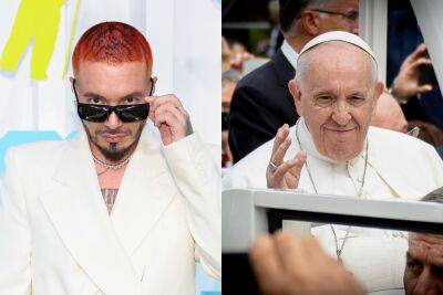 J Balvin Gets A Selfie With Pope Francis At Vatican Summit - etcanada.com - Washington - Vatican - city Vatican