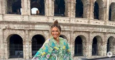 Charlotte Dawson shares snaps from Rome taken hours before her scooter accident - www.msn.com - Britain - Italy - county Dawson