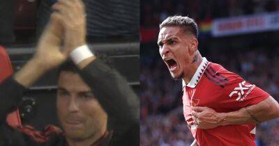 Manchester United fans love what Cristiano Ronaldo did after Antony scored vs Arsenal - www.manchestereveningnews.co.uk - Brazil - Manchester - Beyond