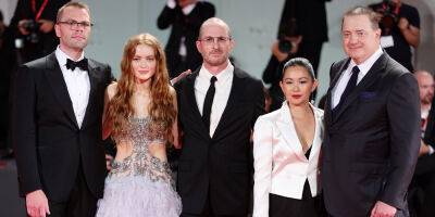 Brendan Fraser & Sadie Sink Debut 'The Whale' During Venice Film Festival 2022 - www.justjared.com - Italy
