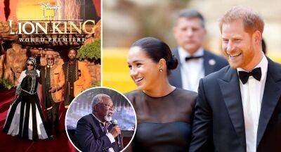 Lion King cast responds to Meghan Markle’s Mandela comparisons - www.newidea.com.au - London - South Africa