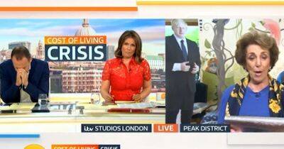 Edwina Currie baffles Susanna Reid with Boris Johnson cardboard cut-out on ITV GMB after Martin Lewis clash - www.manchestereveningnews.co.uk - Britain
