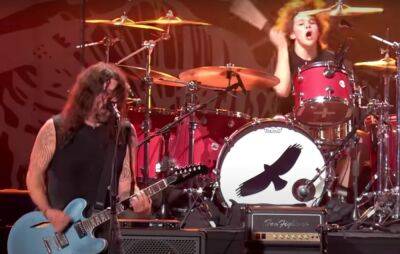 Watch Taylor Hawkins’ son Shane drum ‘My Hero’ with Foo Fighters at tribute concert - www.nme.com - Chad