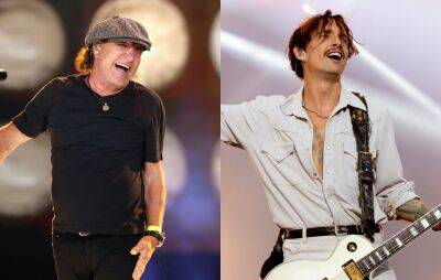 Justin Hawkins explains taking mic from AC/DC’s Brian Johnson at Taylor Hawkins tribute show - www.nme.com