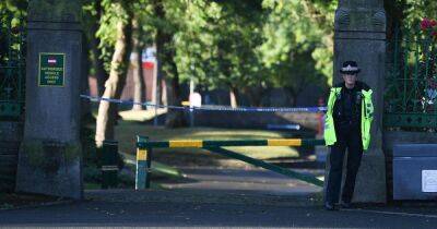 Neighbours in shock as body found in children's playpark - www.manchestereveningnews.co.uk - Manchester