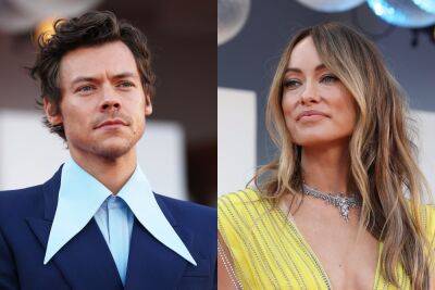 Harry Styles & Olivia Wilde Attend The Red Carpet Premiere Of ‘Don’t Worry Darling’ - etcanada.com