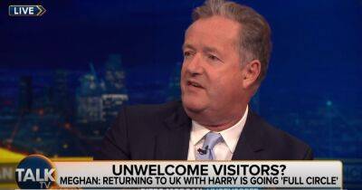 Piers Morgan rages 'who the f*** does Meghan Markle think she is' amid UK visit - www.dailyrecord.co.uk - Britain - USA - Manchester