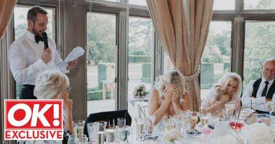 Danielle Armstrong's husband revealed X-rated secret during wedding speech - www.ok.co.uk