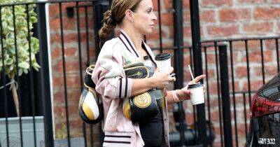 Coleen Rooney pops out for morning coffee after 'out earning Wayne' with new show - www.ok.co.uk - Washington