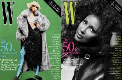 Kendall Jenner, Iman & More Pose For Stunning Covers To Celebrate 50th Anniversary Of ‘W Magazine’ - etcanada.com - New York - city Valletta