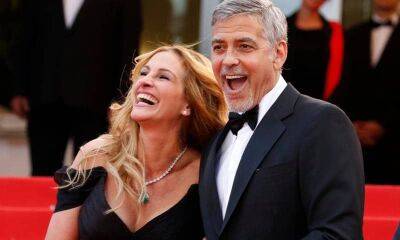 Why George Clooney and Julia Roberts ‘took 80 takes’ to perfect their onscreen kiss in new movie - us.hola.com - New York