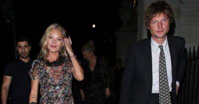 Kate Moss parties with boyfriend, 35, and Lila's dad, 51, as they play happy families - www.ok.co.uk - London