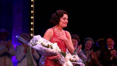 Watch Lea Michele Sob Through Her First Curtain Call and Six Standing Ovations as Fanny Brice - www.glamour.com