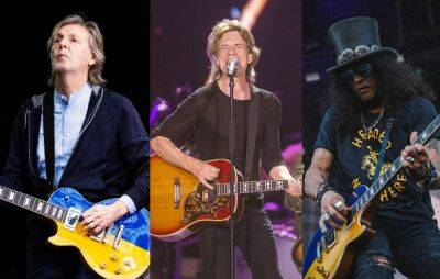 Paul McCartney, The Rolling Stones, Slash and more are auctioning off Gibson guitars to help Ukraine - www.nme.com - Ukraine - Russia - county Rock