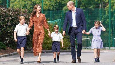 Prince George, Princess Charlotte and Prince Louis Visit Their New School: See the Adorable Photos - www.etonline.com - Charlotte