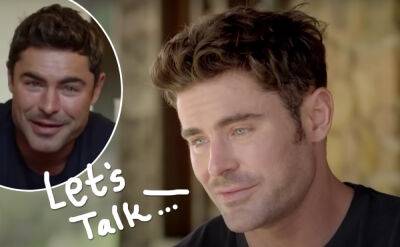 Zac Efron Finally Breaks His Silence On Plastic Surgery Rumors -- And Why His Jaw Looked Like That! - perezhilton.com