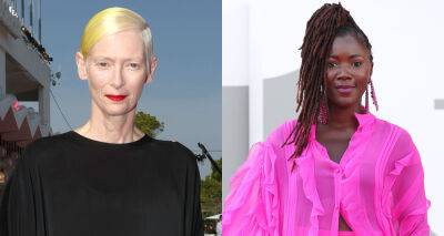 Tilda Swinton Supports Alice Diop at 'Saint Omer' Premiere at Venice Film Festival 2022 - www.justjared.com - France - Italy - Senegal