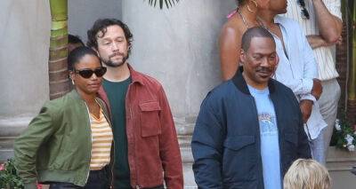 Joseph Gordon-Levitt Joins Eddie Murphy for Afternoon of Filming 'Beverly Hills Cop: Axel Foley' - www.justjared.com - Los Angeles - Los Angeles