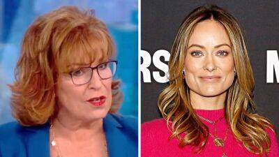 ‘The View': Joy Behar Defends Olivia Wilde, Says Sleeping With Co-Stars Has Been ‘Going On With Men Since Silent Movies’ - thewrap.com