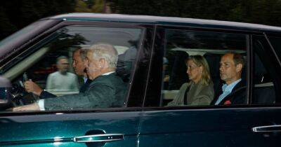 William drove fellow Royals into Balmoral himself hours before Queen's death news - www.ok.co.uk - Britain - Scotland - county King And Queen