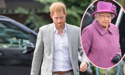 Prince Harry Didn't Make It In Time To Say Goodbye To Queen Elizabeth - perezhilton.com - Britain - London - Los Angeles