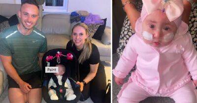 Tiny Scots baby born weighing 1lb 14oz arrives home nine months after pioneering transplant surgery - www.dailyrecord.co.uk - Scotland
