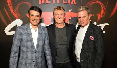 Netflix's 'Cobra Kai' Stars Step Out for Season 5 Premiere (Photos) - www.justjared.com - Los Angeles - Los Angeles - county Eagle
