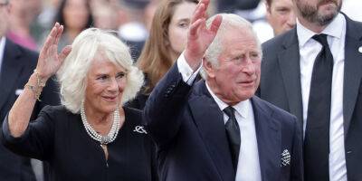 King Charles & Camilla, Queen Consort Greet the Public at Buckingham Palace - www.justjared.com - Scotland - London - county Charles