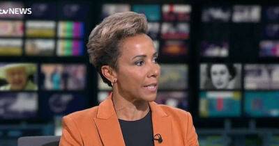 The Queen: Kelly Holmes explains why she's wearing bright orange suit on ITV News when everyone else is in black - www.msn.com