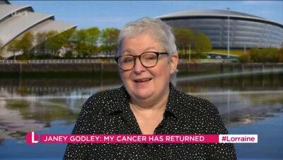 Janey Godley tells Lorraine Kelly she's going 'out with a bang' as she confirms cancer 'not curable' - www.dailyrecord.co.uk - Scotland
