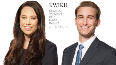 Kate Mangels & Allen Secretov Promoted To Partners At Kinsella Weitzman Iser Kump Holley - deadline.com - Santa Monica