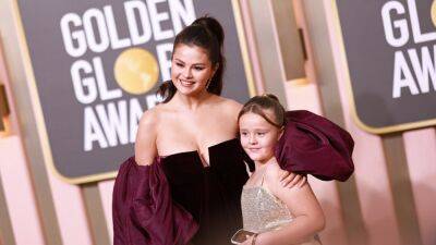 Selena Gomez Brought Her Little Sister Gracie to the Golden Globes—See Pics - www.glamour.com