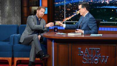 Prince Harry Draws Largest Audience For ‘The Late Show With Stephen Colbert’ In More Than 2 Years - deadline.com - county Anderson - county Colbert - county Cooper