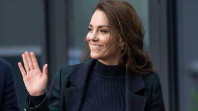 Kate Middleton Does Keep-Calm-and-Carry-on Dressing For Her First Post-'Spare; Appearance - www.glamour.com