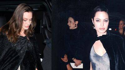 Angelina Jolie Wore a Cape That's Quite the Fashion Flashback - www.glamour.com - New York