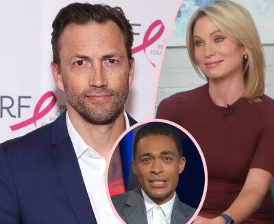 Amy Robach & Andrew Shue Spotted Together For The First Time Since T.J. Holmes Affair Scandal! - perezhilton.com - New York - county Love